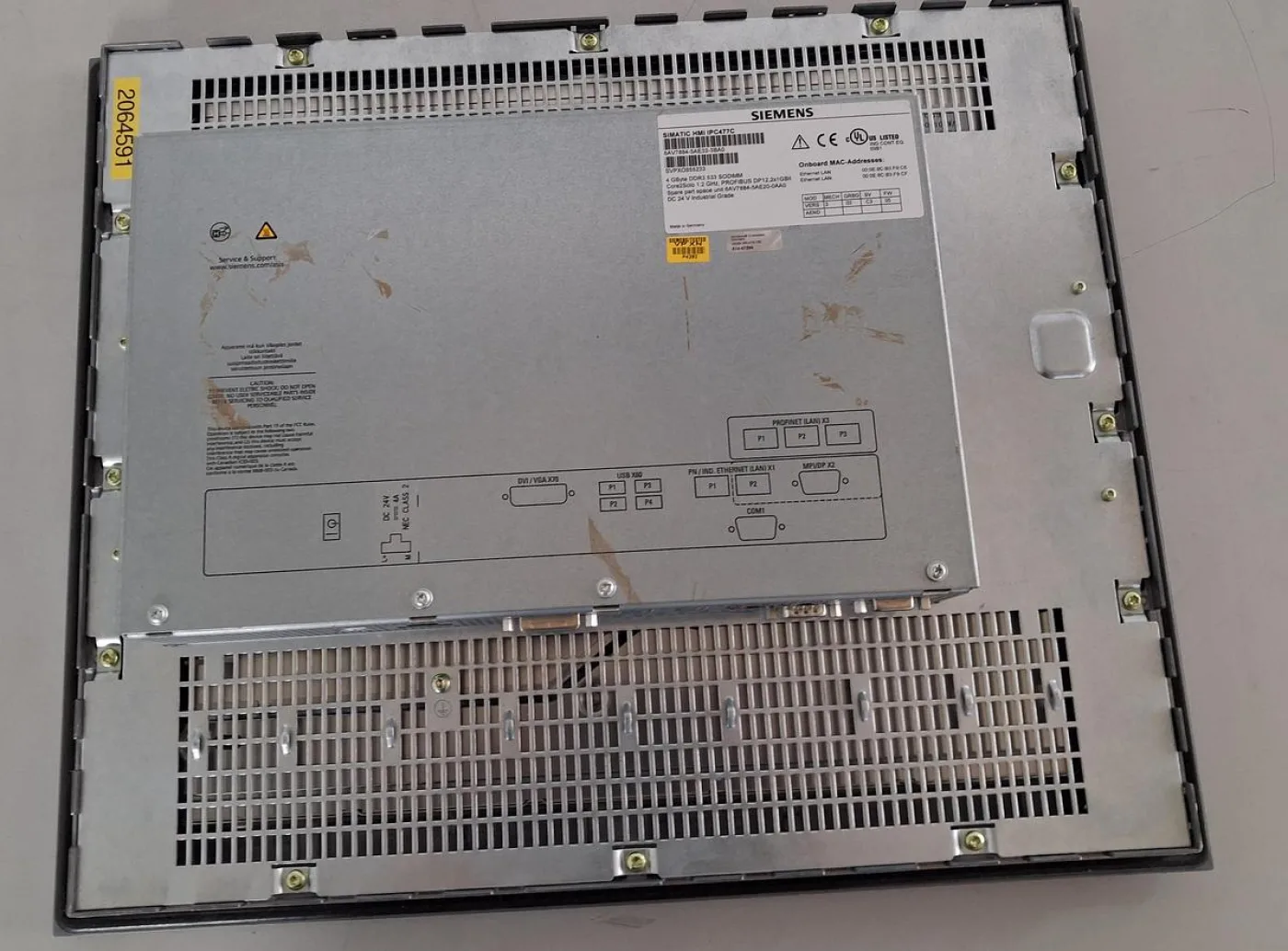Siemens SIMATIC HMI IPC477C Industrial Panel PC - 4