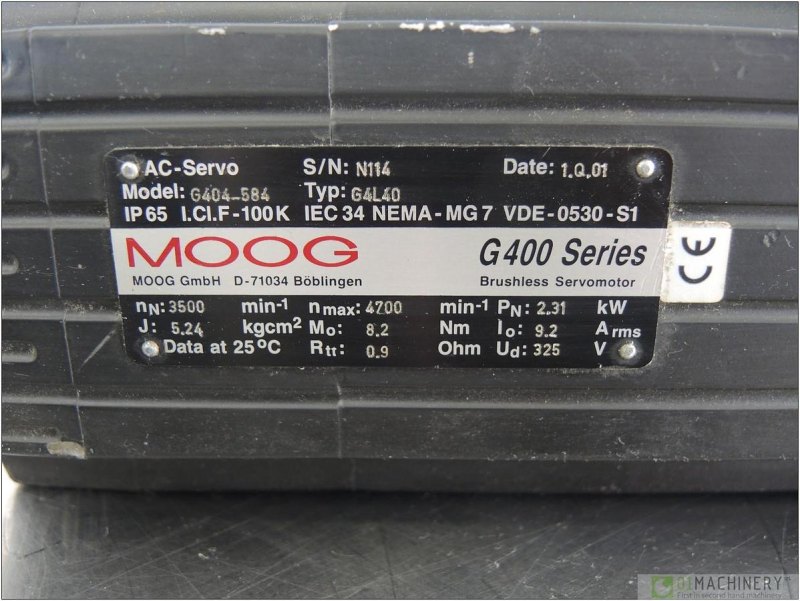 2001 MOOG G404-584 AI1408