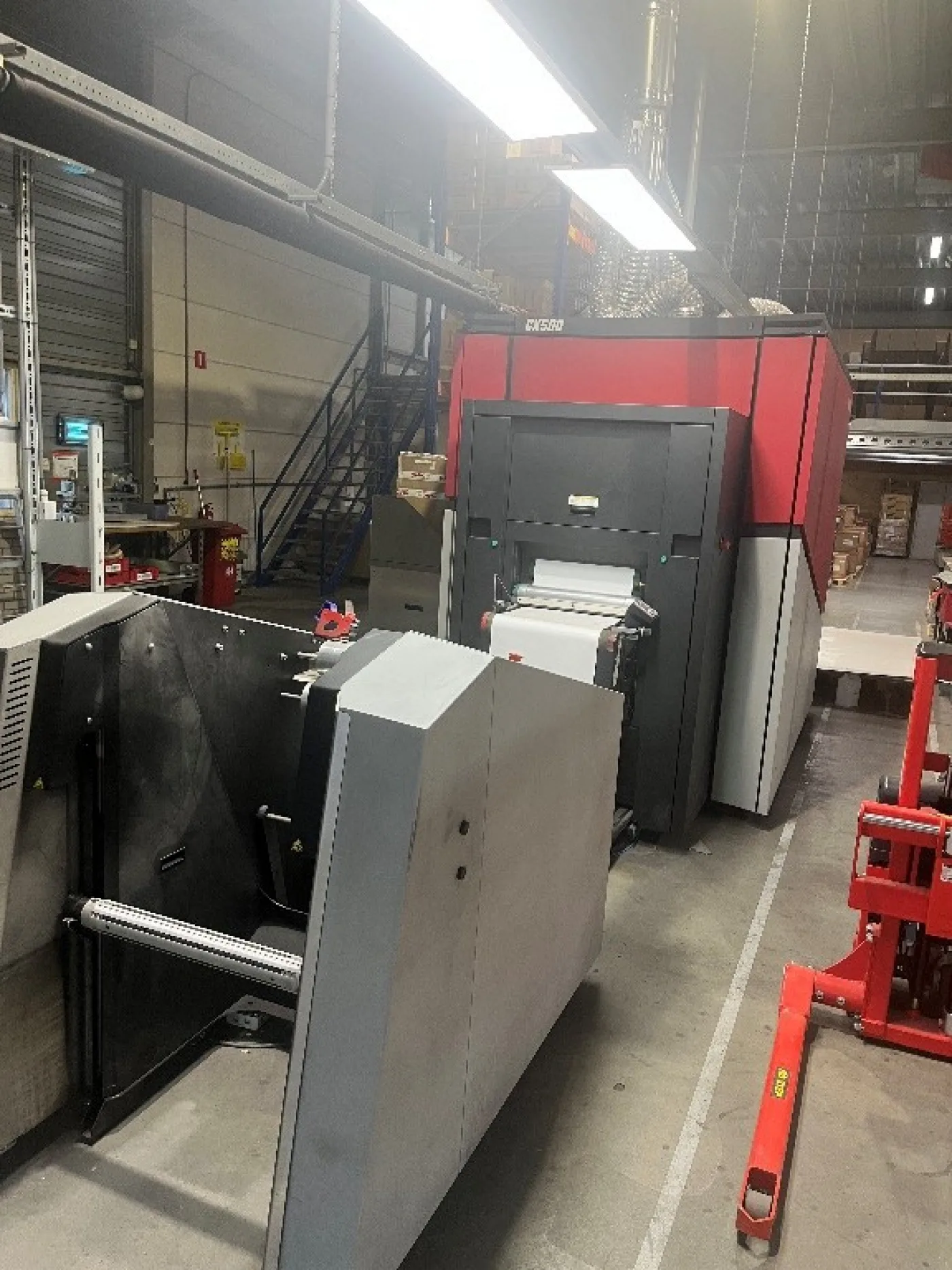 Xeikon CX500 Digital Label Press +GM DC5V8-BX Converting & Finishing System - 2