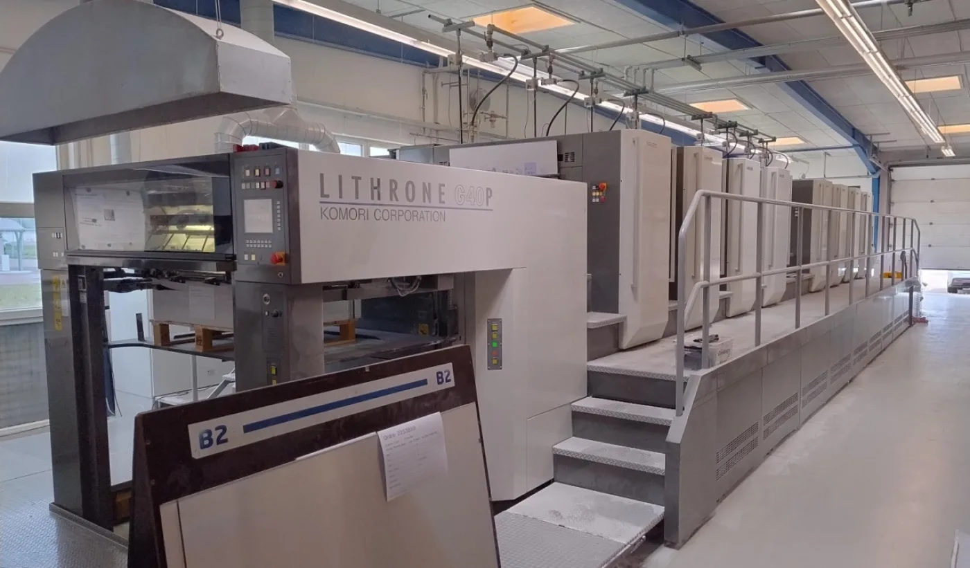 Komori Lithrone GL-840P – 8 Colour Offset Press (8+0 / 4+4) - 4