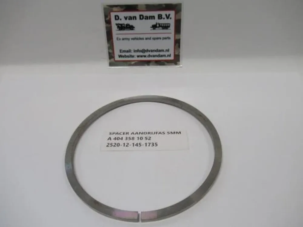 Spacer aandrijfas 5MM