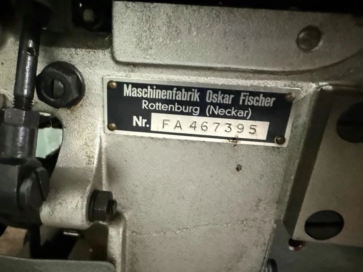 Fischer Poege - knotting machine, type FA - 6