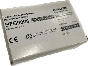 BALLUFF Faserbasisgeräte für Kunststoff- und Glasfasern BFB 75K-002-P-S75