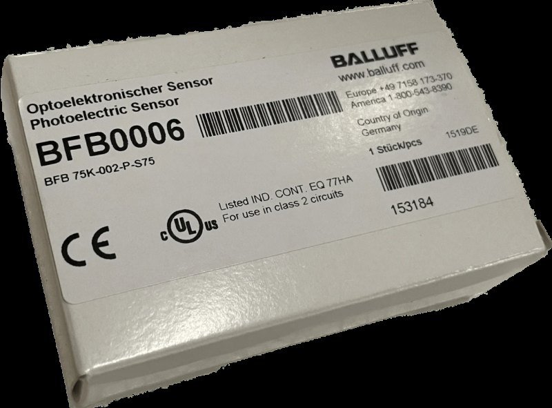 BALLUFF Faserbasisgeräte für Kunststoff- und Glasfasern BFB 75K-002-P-S75