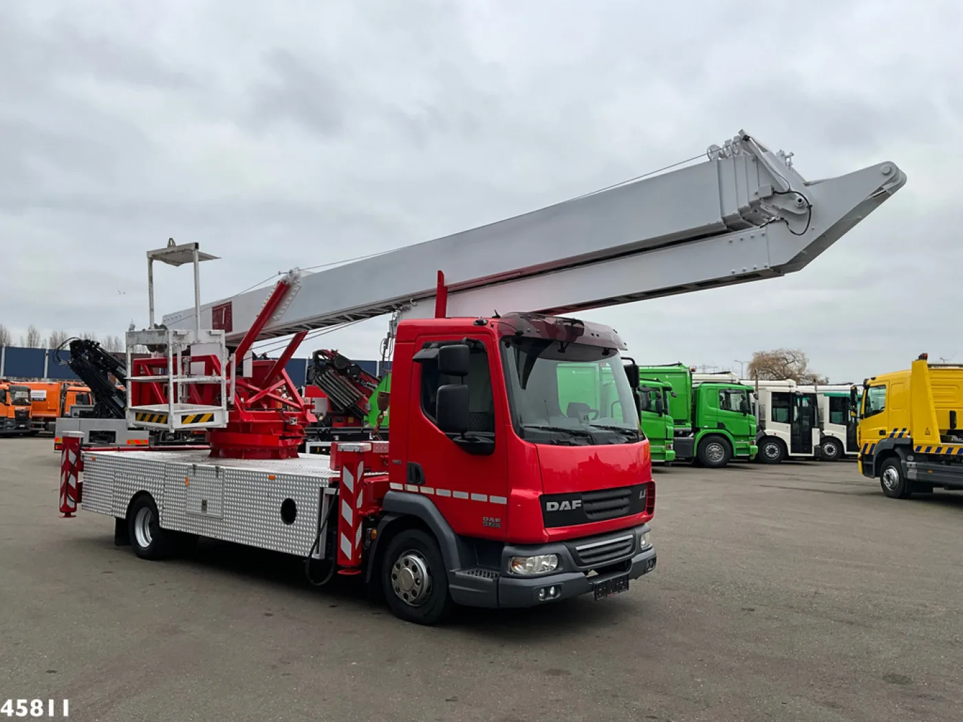 DAF FA 45 CF 220 Klaas 34 meter Dachdeckerkran - 7