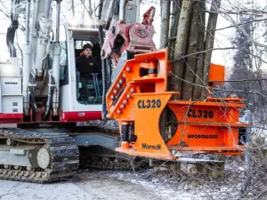 Westtech Woodcracker CL320 Fällkopf Fällgreifer