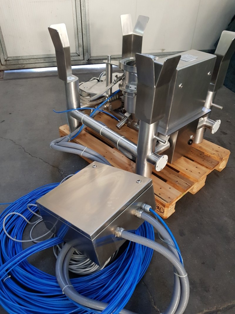 VALVOLA DI CONTENIMENTO PER TRASFERIMENTO POLVERI – VIMA IMPIANTI – Mod. TWIN VALVE