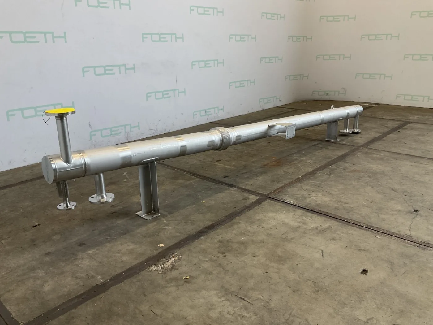 Freude Titan 13 m2 Hastelloy C-22 - Shell and tube heat exchanger - 4