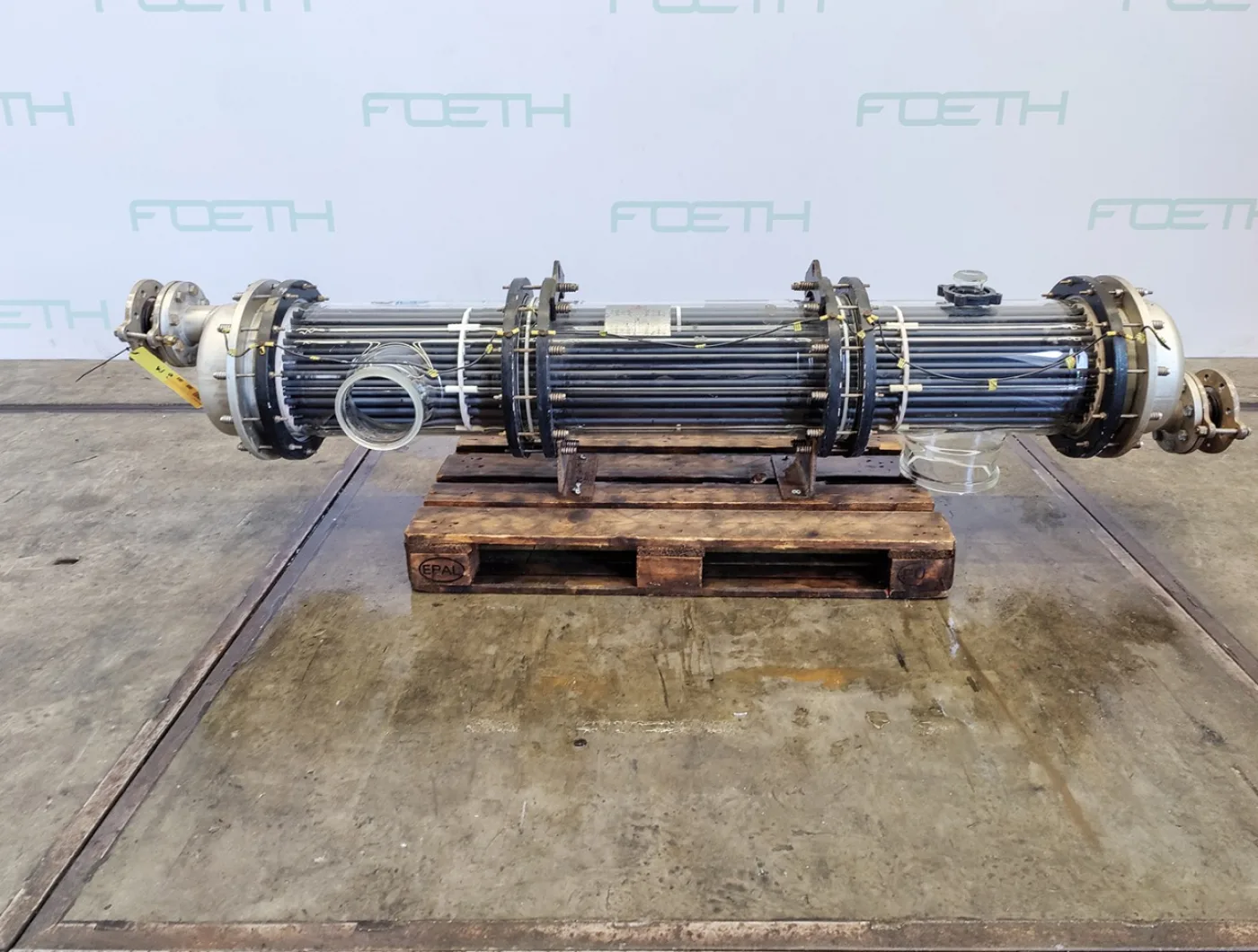 QVF Glasstechnik S-ROB71/300/SH/3SIC - 7,1 m² - Shell and tube heat exchanger - 4