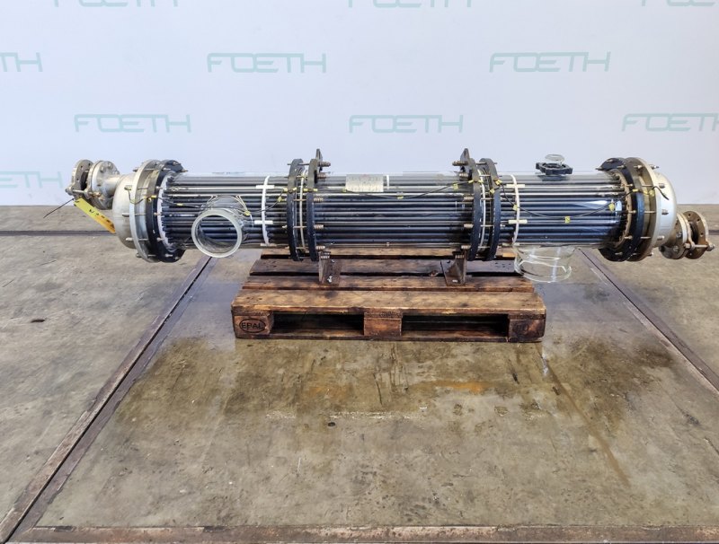 QVF Glasstechnik S-ROB71/300/SH/3SIC - 7,1 m² - Shell and tube heat exchanger