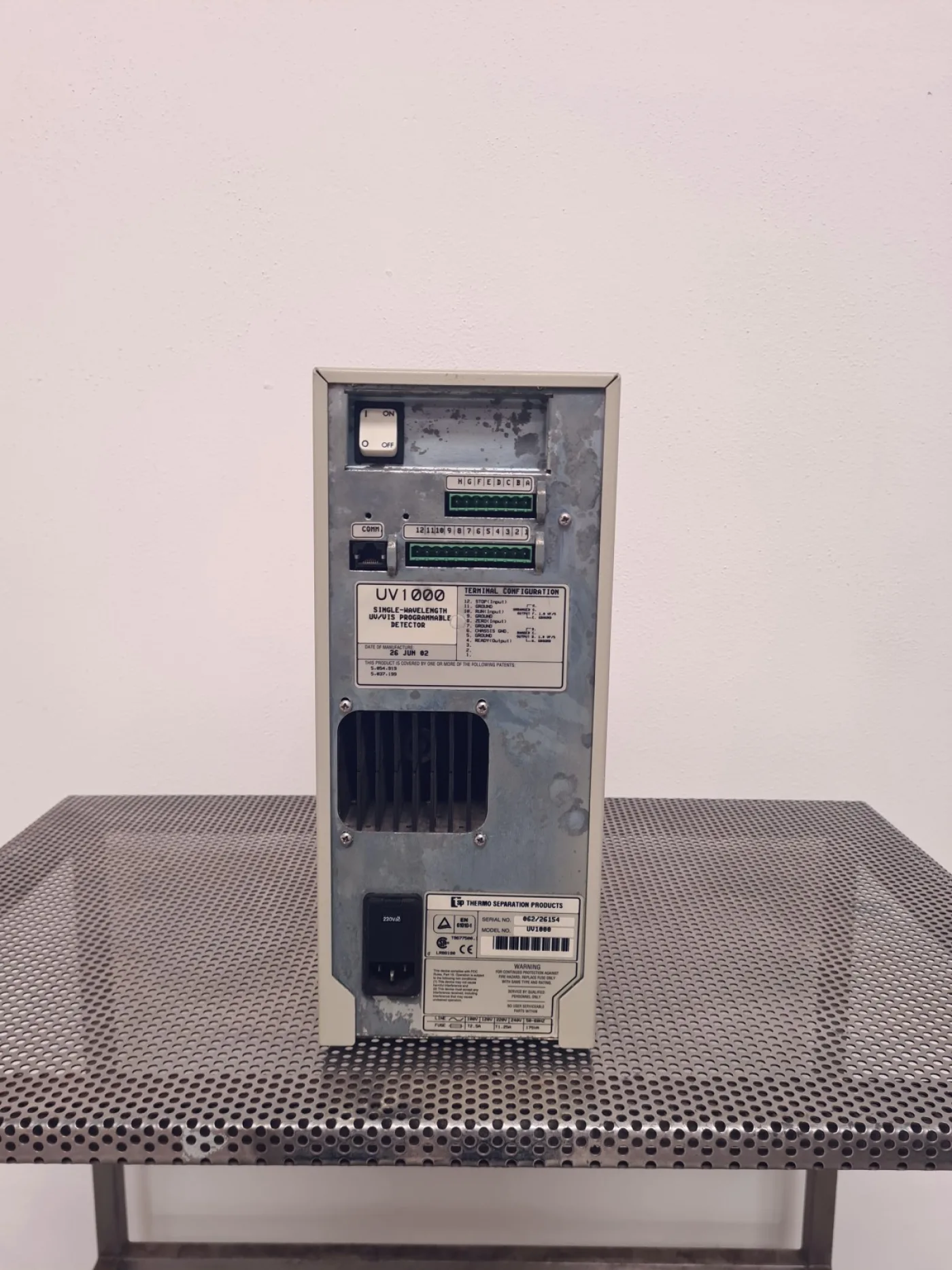 RIVELATORE UV PER HPLC – THERMO SEPARATION PRODUCTS – MOD. SPECTRASYSTEM UV1000 - 5
