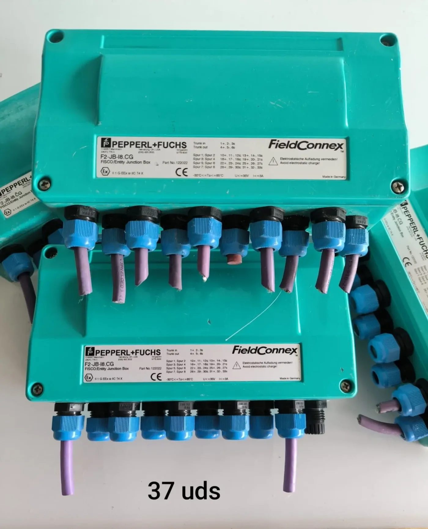 JUNCTION BOXES PEPPERL + FUCHS F2-JB-I8.CG ATEX - 4