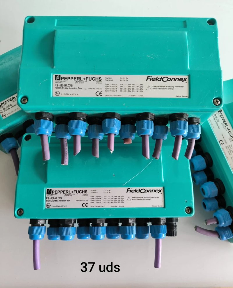 JUNCTION BOXES PEPPERL + FUCHS F2-JB-I8.CG ATEX