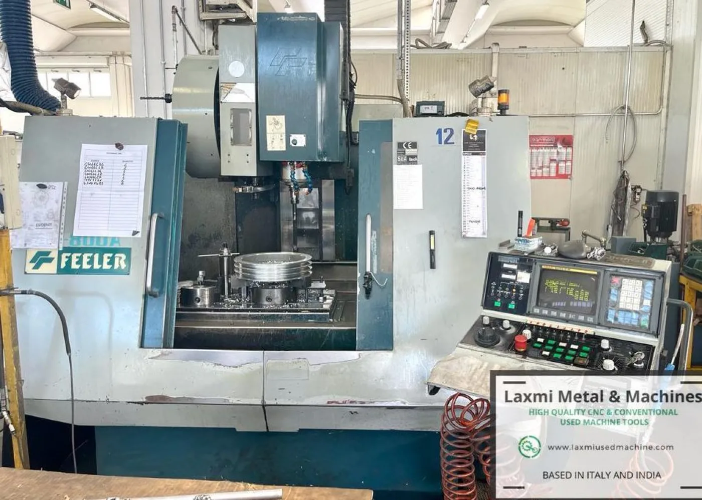 VERTICAL MACHINING CENTER, FEELER - FV 800A - Laxmi Metal & Machines, Rohtak - 1
