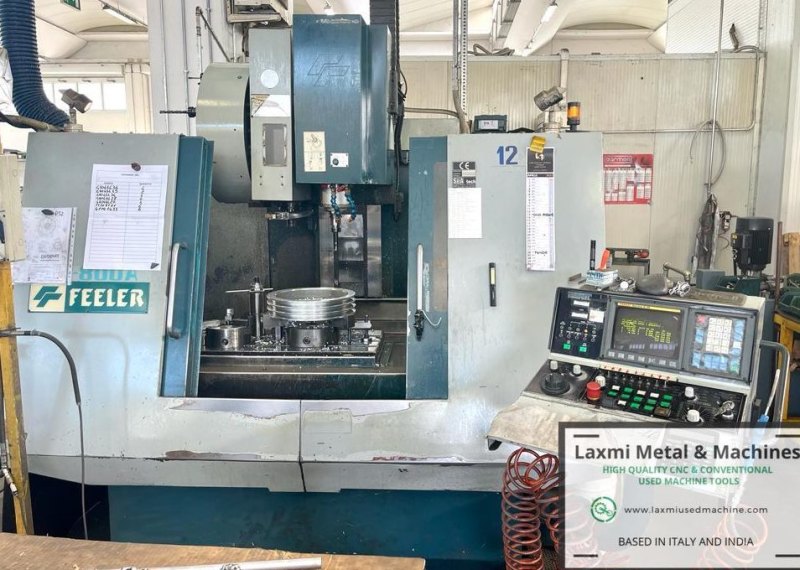 VERTICAL MACHINING CENTER, FEELER - FV 800A - Laxmi Metal & Machines, Rohtak