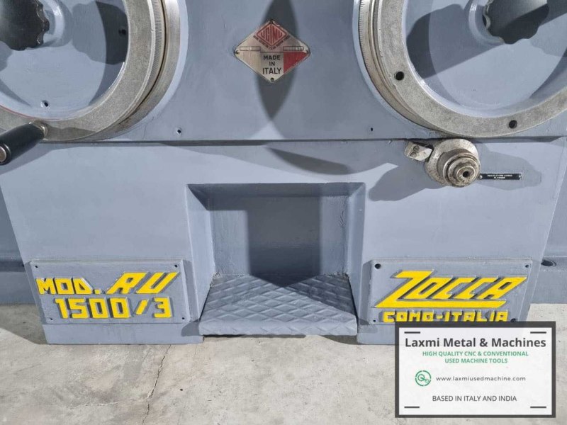 EXTERNAL GRINDER, ZOCCA - RU 1500/3 - Laxmi Metal & Machines, Rohtak