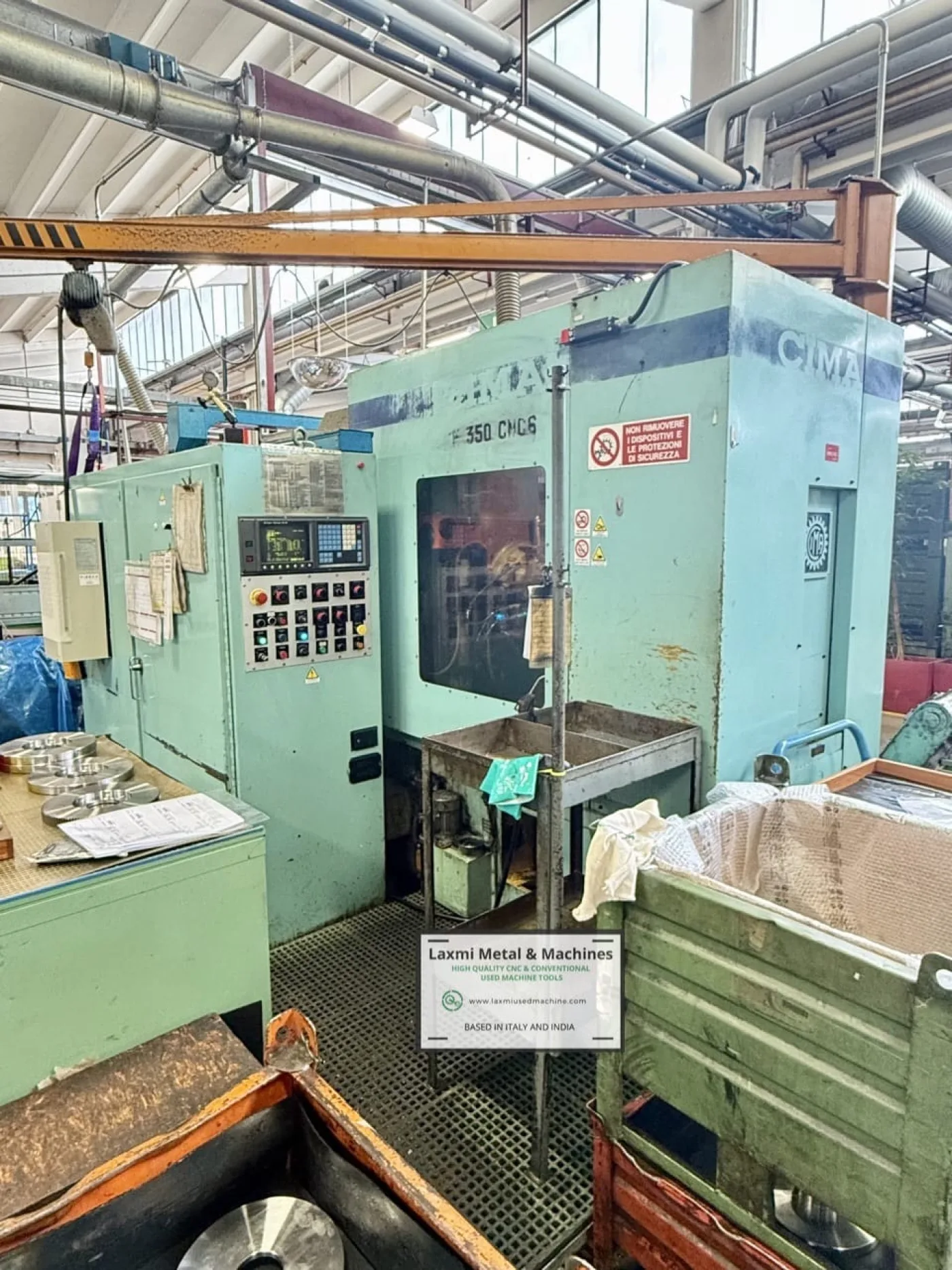 6 AXIS CNC GEAR HOBBING, CIMA - CE 350 with FANUC - Laxmi Metal & Machines, Rohtak - 1