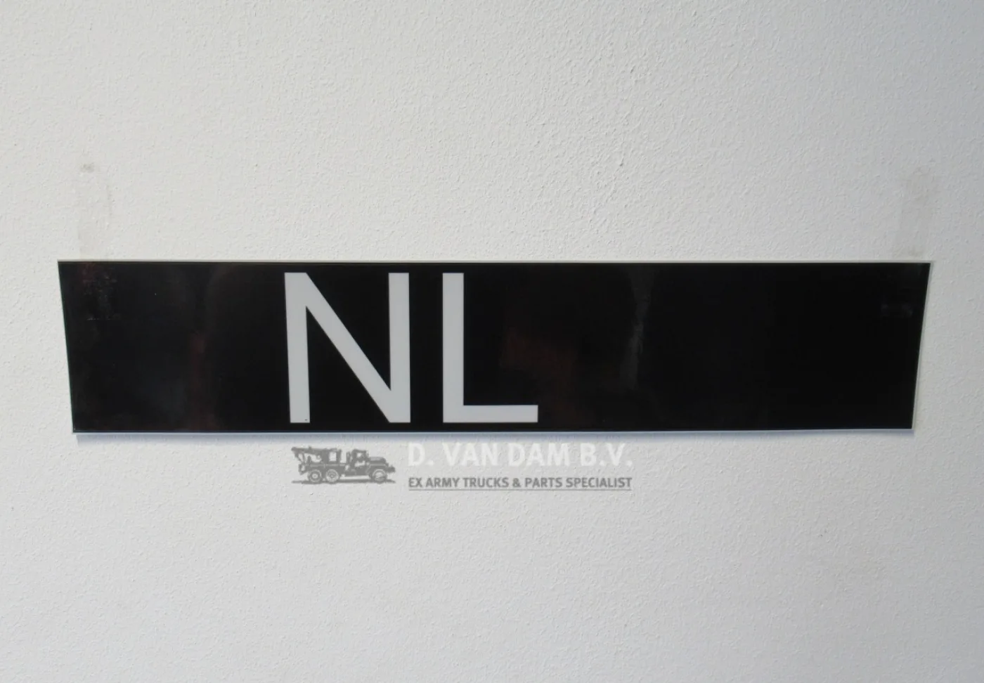 NL Voertuig Sticker (Reflecterend) - 1
