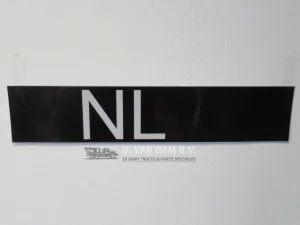 NL Voertuig Sticker (Reflecterend)