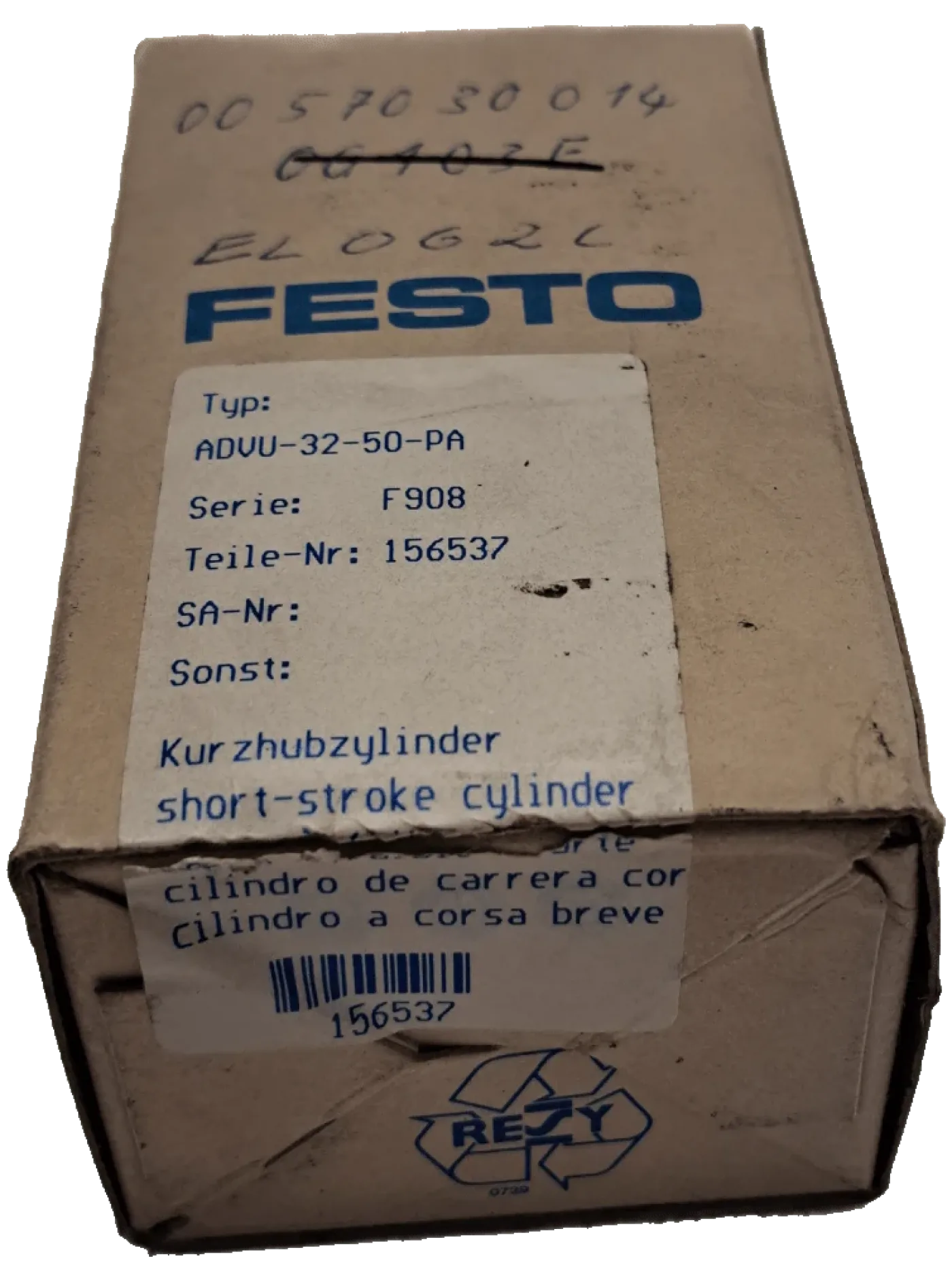 Festo Kompaktzylinder ADVU-32-50-PA - 2