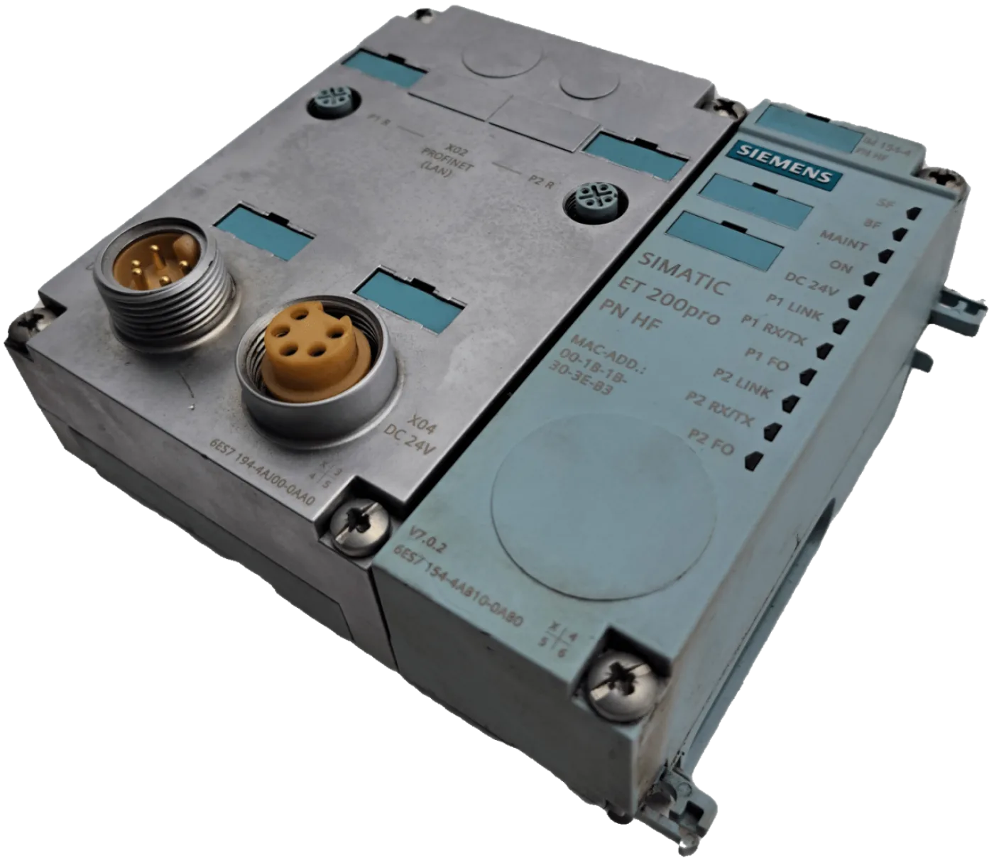 Siemens SIMATIC DP, PROFINET Interface-Modul 6ES7154-4AB10-0AB0 - 3