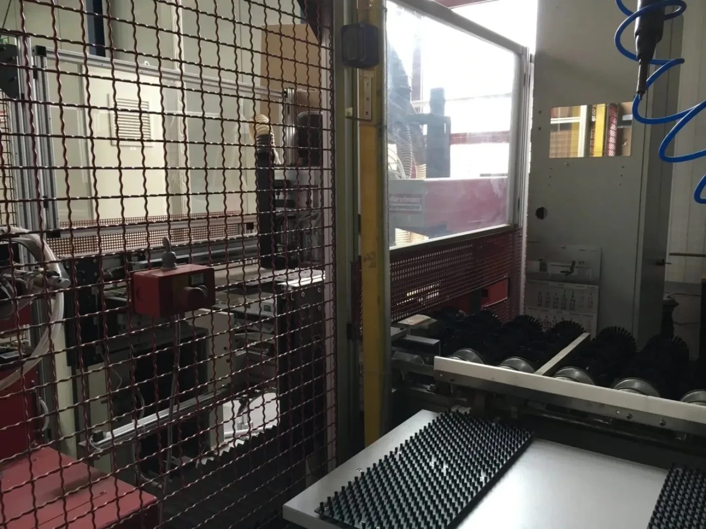 PRIESS & HORSTMANN BAT CNC Bohr und Einpressmaschine Türenfertigung Beschlagbohrmaschine - 6