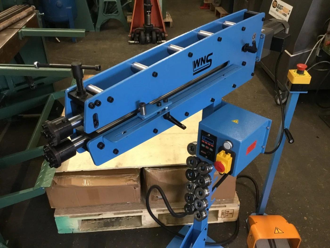 WNS Fabricated Power Bead Roller 610mm - WNS - W. Neal Services Ltd - 4