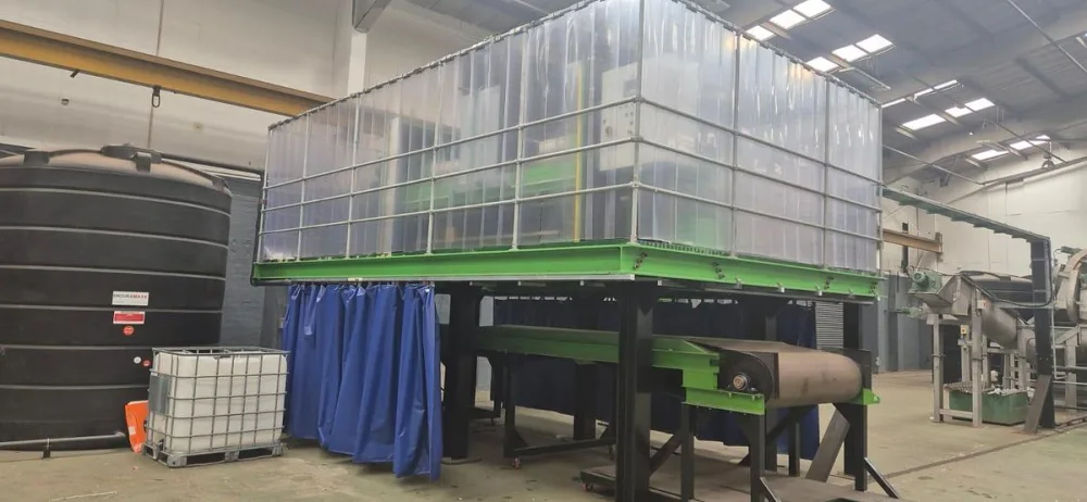 2021 Micronics 1000 Sidebar Filter Cake Press Recycling Plant