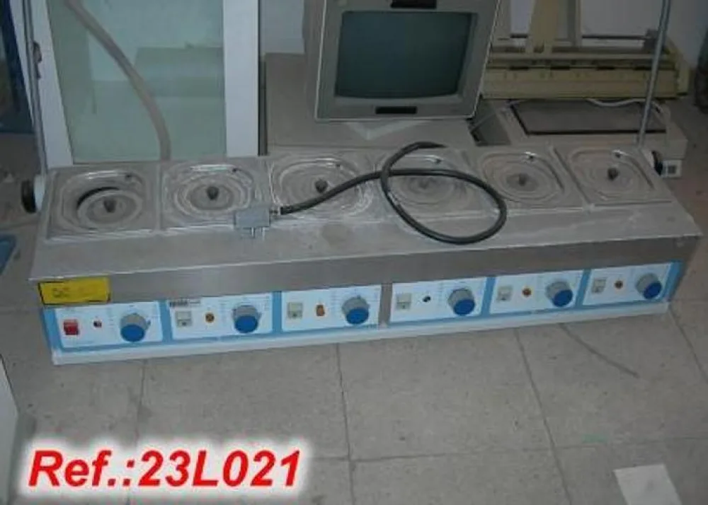 EQUIPO DE BAÑO MARÍA DE 6 CUERPOS "P.SELECTA"