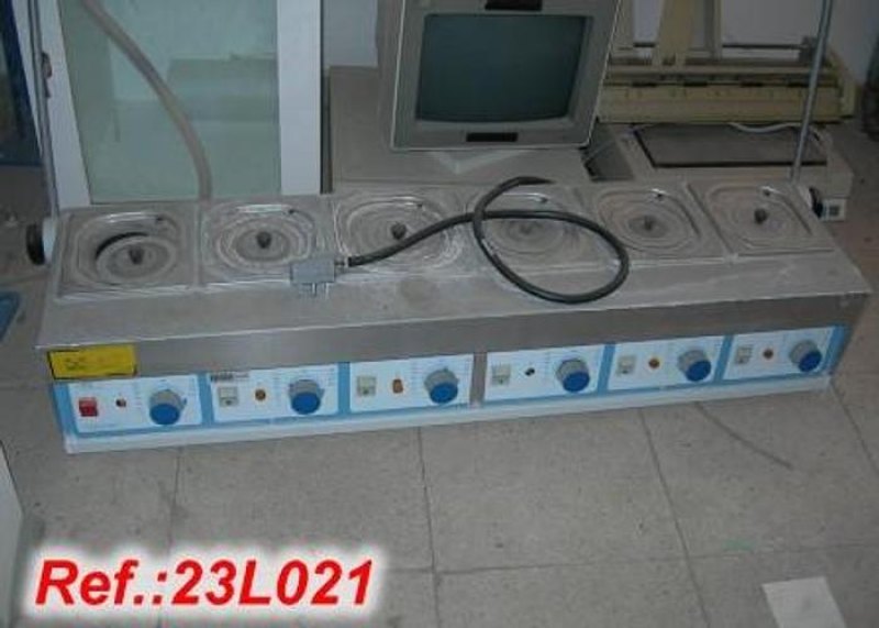 EQUIPO DE BAÑO MARÍA DE 6 CUERPOS "P.SELECTA"