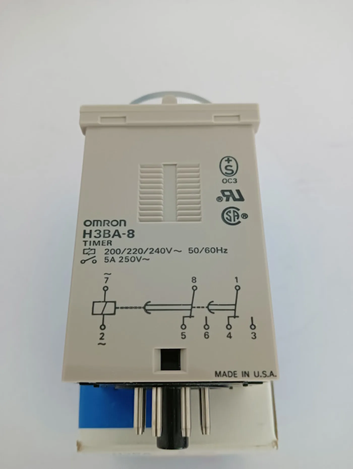 Omron Timer H3BA-8 - 3