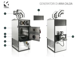 Generatore aria calda FABBRI TERMOMECCANICA F85 SV/CV