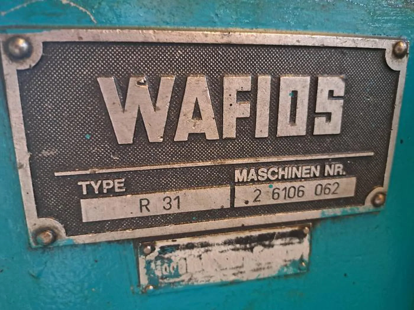 Máquina de esticar e cortar de arame WAFIOS R31 - 3
