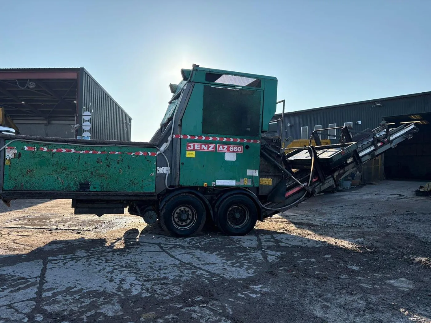 Jenz AZ 660 Wood Chipper Shredder - 7