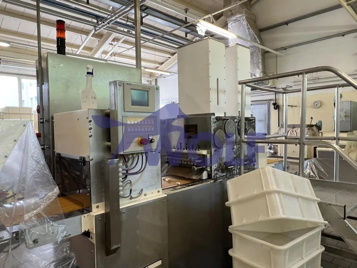 Doppelkopfextruder HOPPE - Type KES-350 für 8 Stränge auf 350 mm Bandbreite. - 4