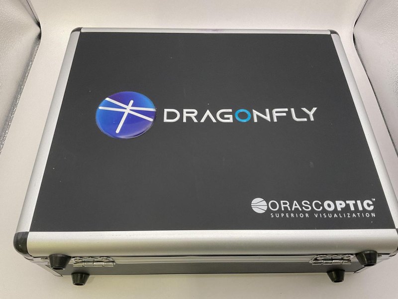 Orascoptic Dragonfly Pro Olive Eye Zoom Max in case