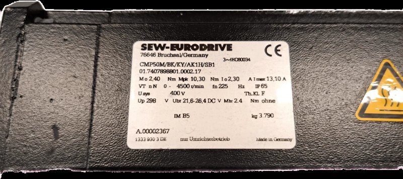 Festo EGC-HD Spindelachse mit SEW- Eurodrive Servomotor