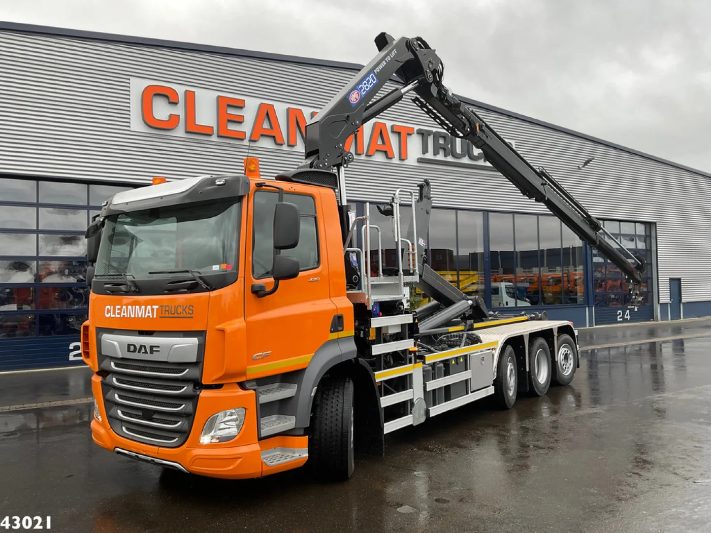 DAF FAQ CF 430 HMF 28 Tonmeter laadkraan - 1