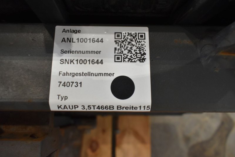 Zinkenverstellgerät Kaup 3,5T466B, Breite 1.150 mm (2019)