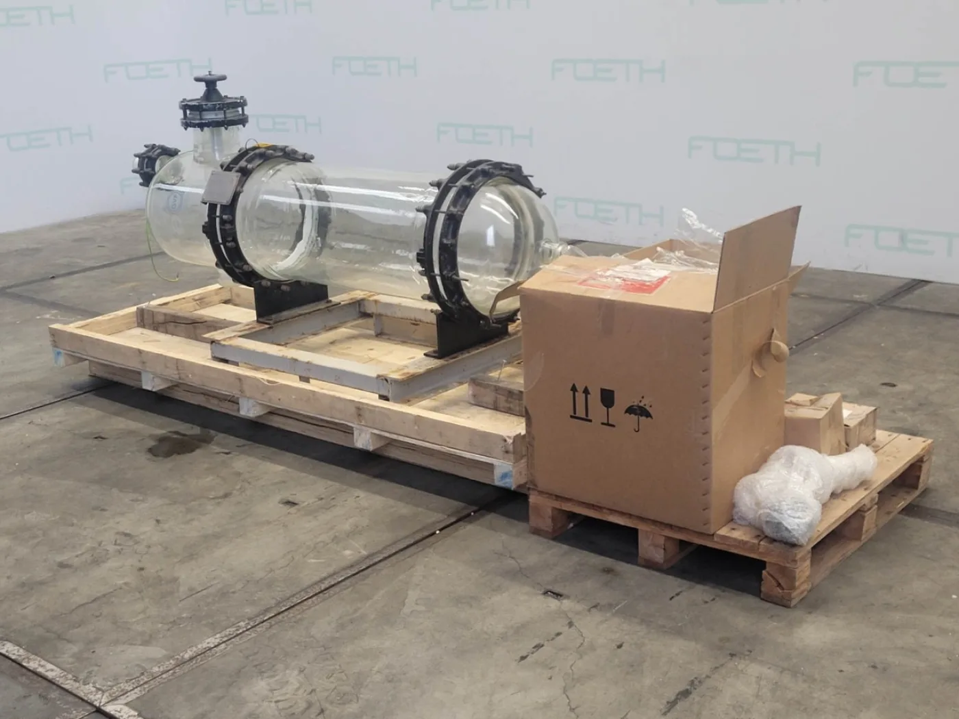 QVF Glasstechnik Horizontal settler DN400 - Separator - 8