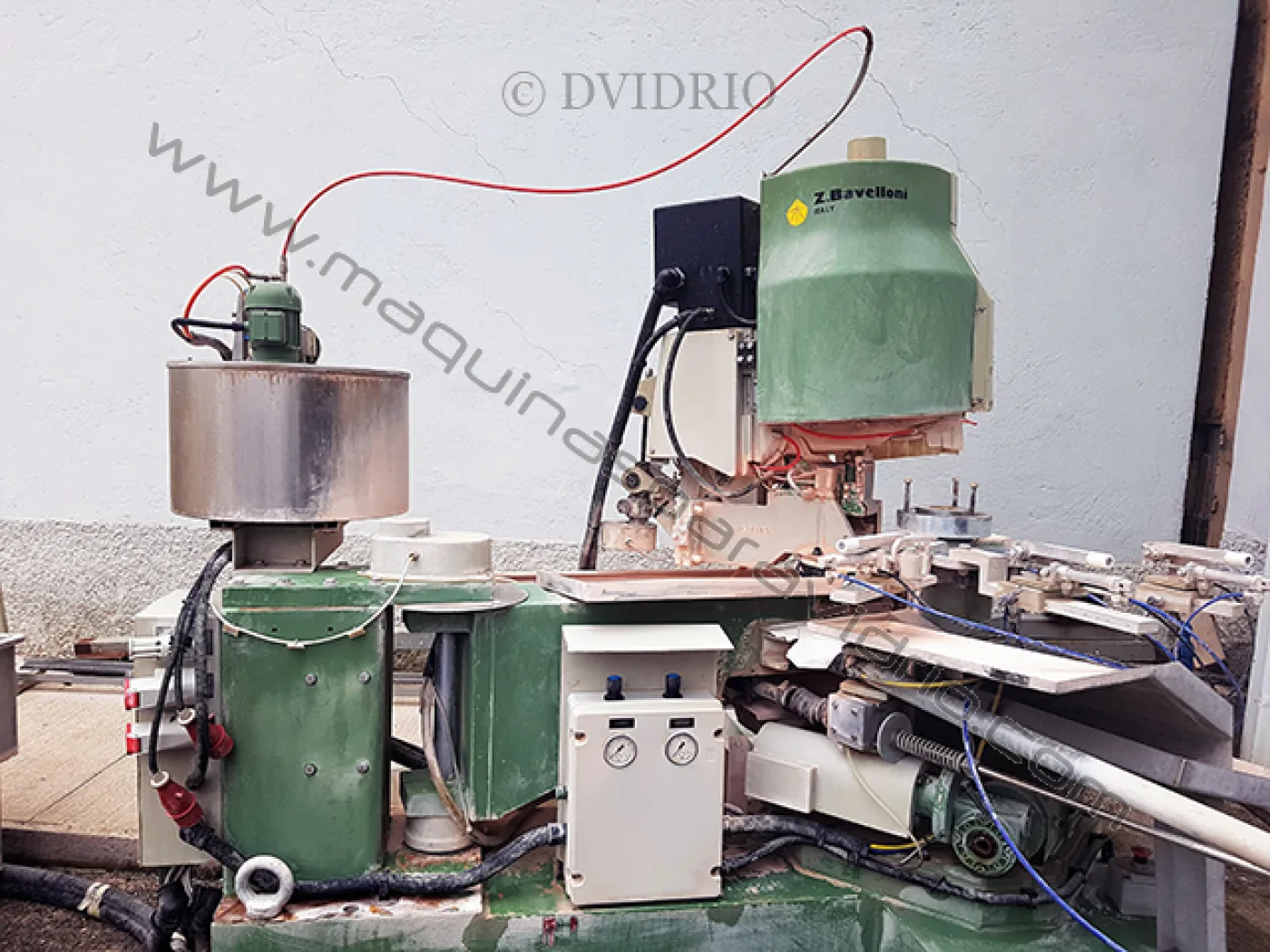 BISELADORA DE FORMAS PARA VIDRIO BAVELLONI MOD. K4 - 2