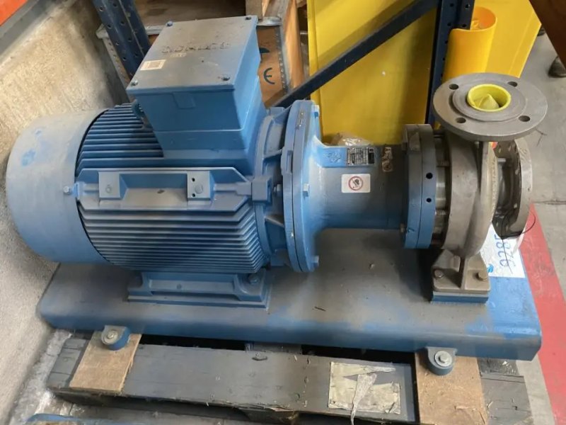 USED STERLING SIHI CBED 065200 CF3 AE 4B 2Y CENTRIFUGAL CHEMICAL PROCESS PUMP