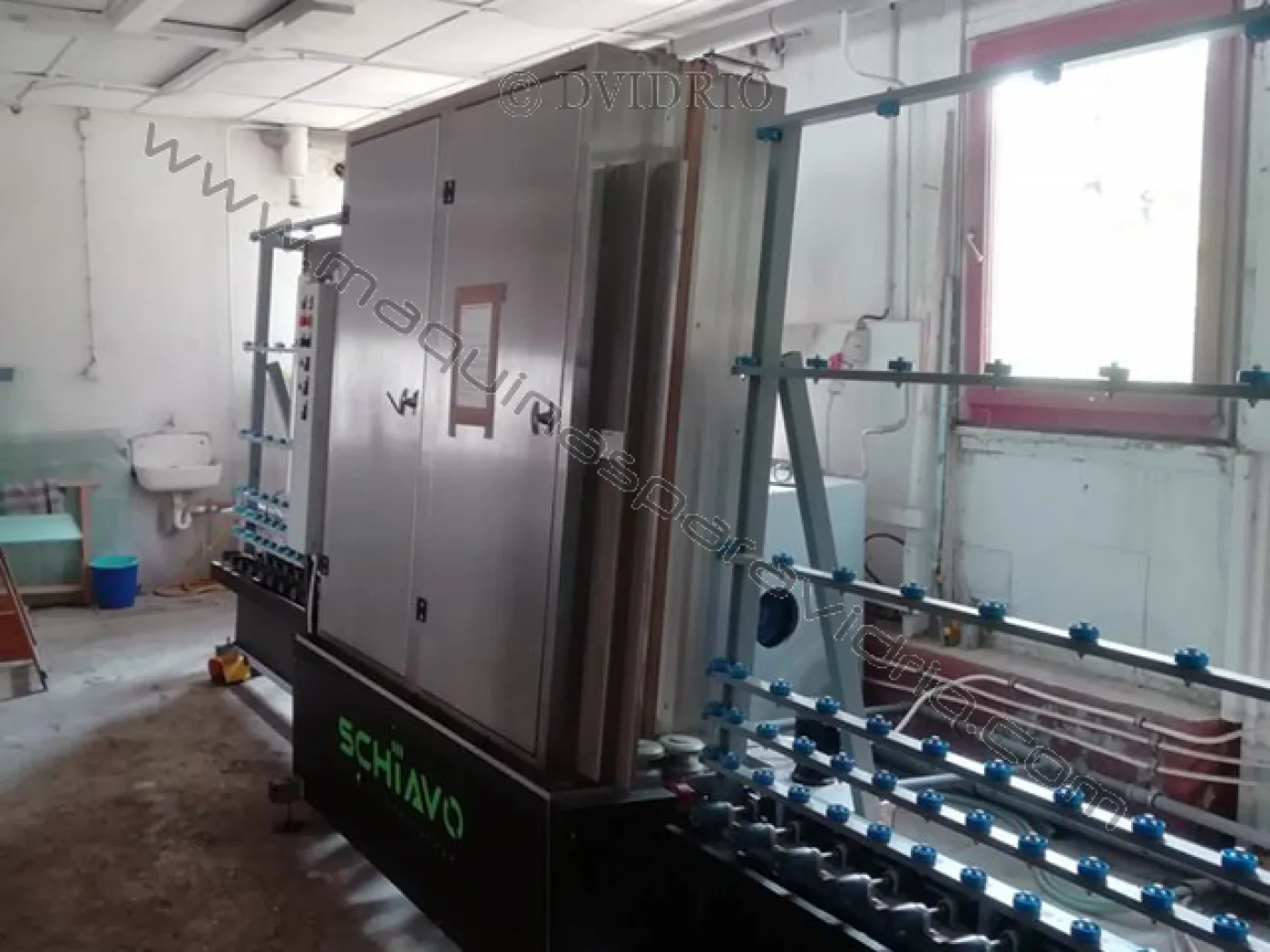 LAVADORA VERTICAL PARA VIDRIO SCHIAVO - 2