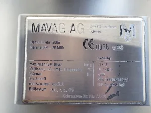 Mavag Altendorf Funda Mavadisc - Horizontal plate filter