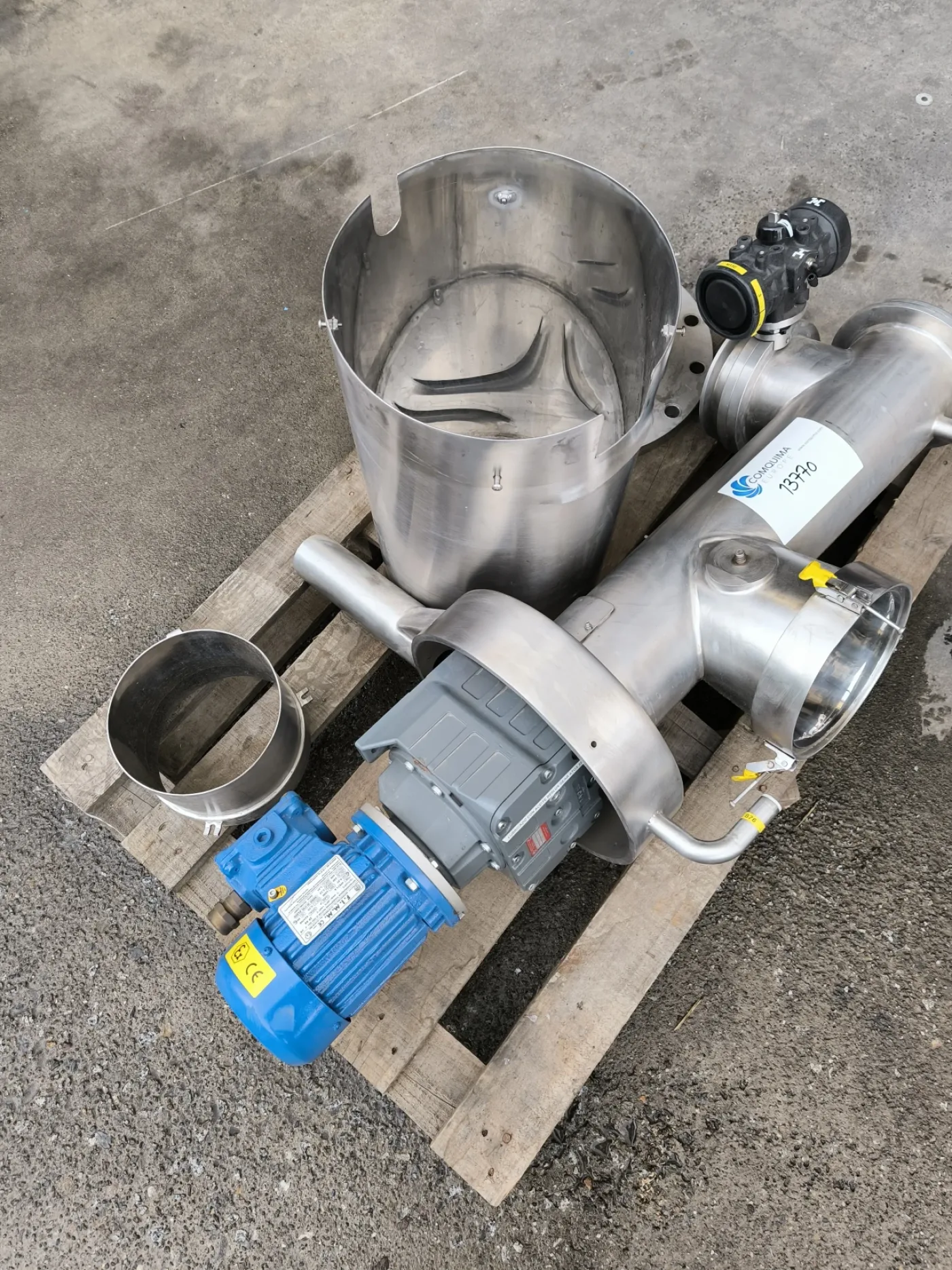 STAINLESS STEEL AUGER 0,37 kW - 2