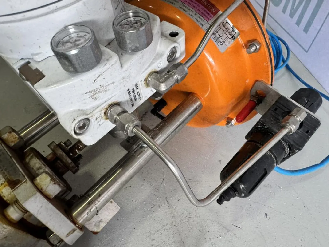 2021 Flowserve Pneumatic control valve actuator with digital positioner - 8