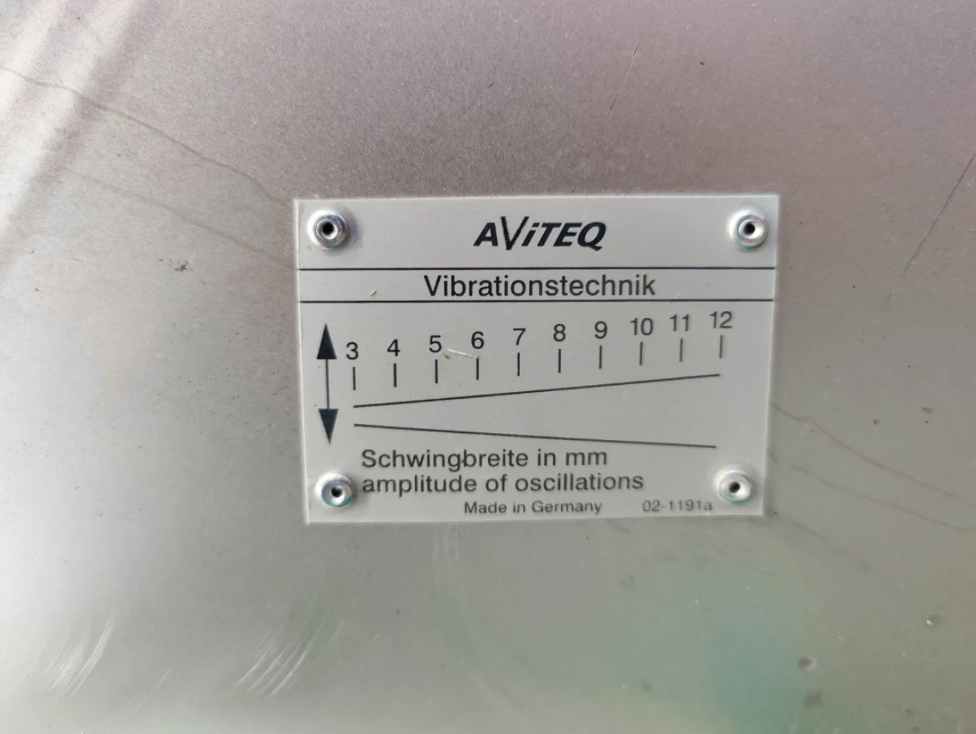 Aviteq VSB1200/2070 - Vibro sieve - 1