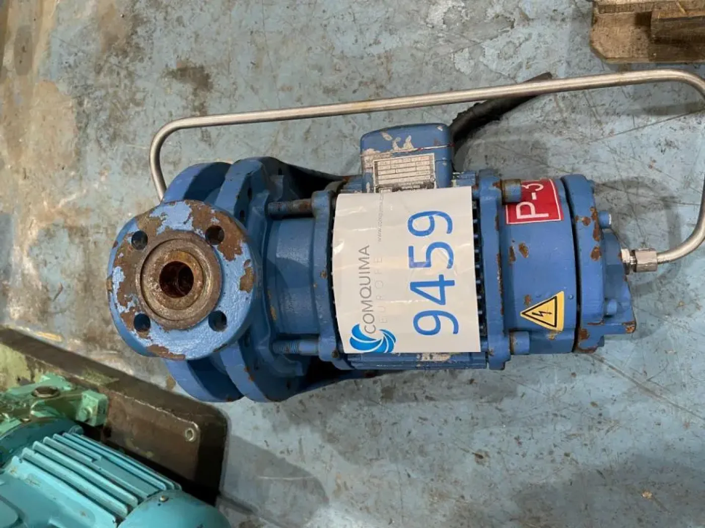 USED SIHI ZSKQ 2501 DN90L-2 REFRIGERATED CENTRIFUGAL PUMP - 1