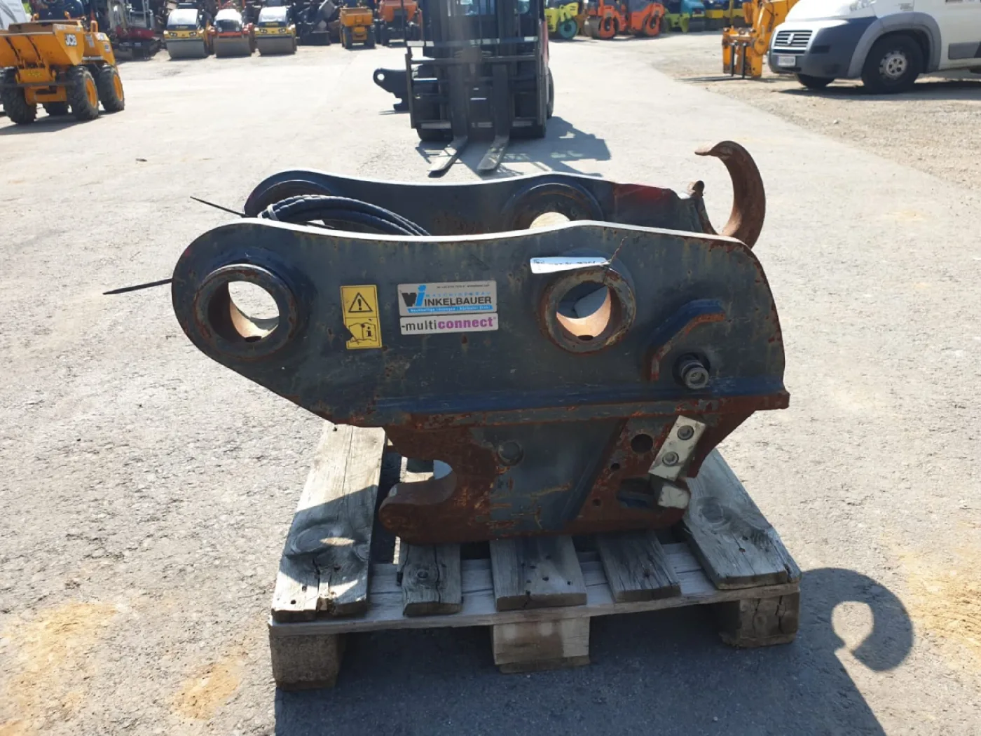 Winkelbauer XL - Schnellwechsler für JCB JS 260 - 2