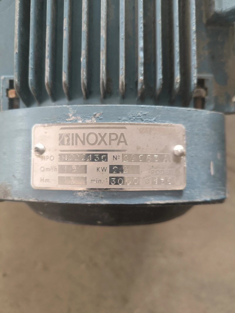 CENTRIFUGAL PUMP INOXPA EN 222-135 2.2 KW
